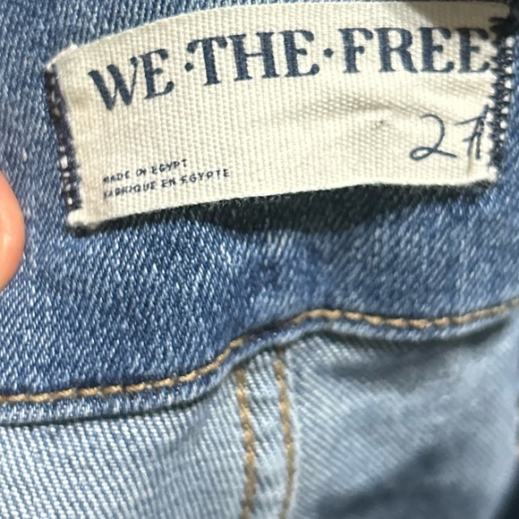 We The Free Jayde Flare Jeans Blue Size 27 - Picture 5 of 6